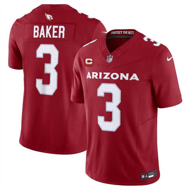 Men & Women & Youth Arizona Cardinals #3 Budda Baker Red 2024 F.U.S.E. With 4-Star C Patch Vapor Untouchable Limited Stitched Jersey,We sell and wholesale Men & Women & Youth Arizona Cardinals #3 Budda Baker Red 2024 F.U.S.E. With 4-Star C Patch Vapor Untouchable Limited Stitched Jersey on line form chian!